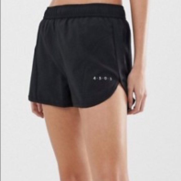 ASOS Black & White Active Shorts Size 4 - Picture 7 of 7